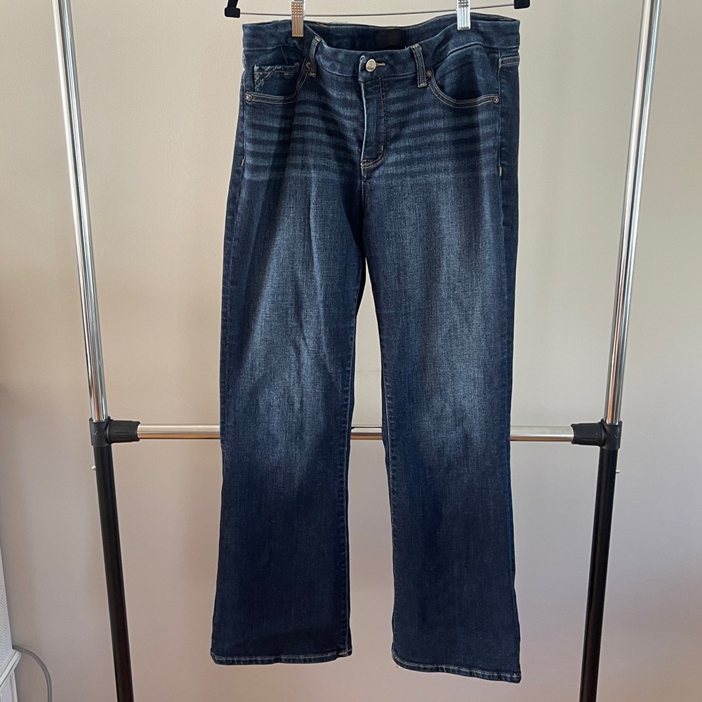 Buckle Black Bootcut Jeans